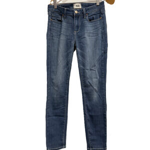 PAIGE Women’s Jeans Verdugo Ankle Size 28 Blue Skinny Mid Rise Stretch Denim USA